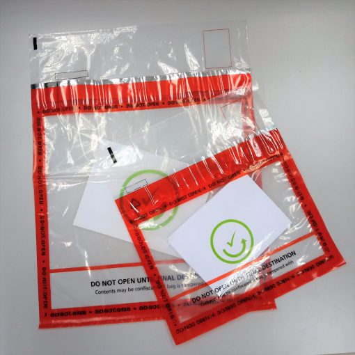 ICAO TAMPER EVIDENT BAG : Wesglow TE Bag