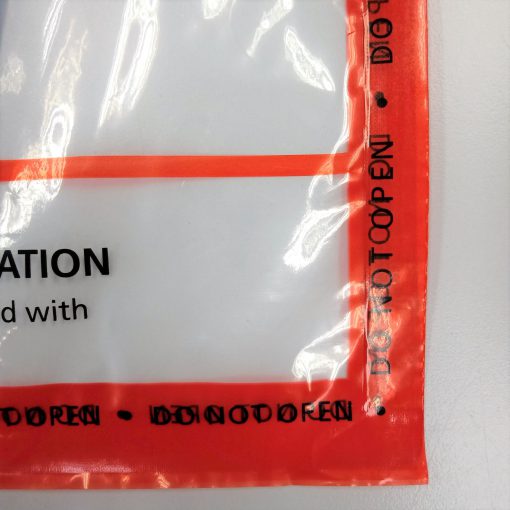 ICAO TAMPER EVIDENT BAG : Wesglow TE Bag
